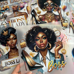 Tùy Chỉnh Dtg In Ấn Sticker Nhiệt Báo Chí Quần Áo Sắt Trên In <span class=keywords><strong>Offset</strong></span> Thiết Kế Có Thể Giặt T-Shirt <span class=keywords><strong>Logo</strong></span> - Product Image 1