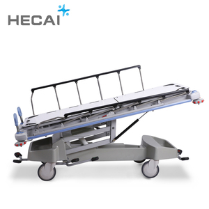 Camilla hidráulica de emergencia para pacientes de lujo 2025, Camilla <span class=keywords><strong>Manual</strong></span> hidráulica para Hospital, carrito de transferencia de pacientes - Product Image 3