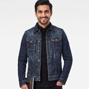 Meilleur prix pour hommes Design personnalisé Denim 100% coton Jean Vestes High Street Style Factory Direct Front bonne qualité pour l'hiver - Product Image 1