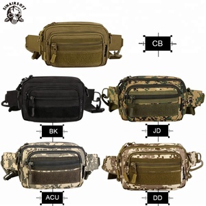 Sacs banane tactiques en nylon pour sports de plein air, course à pied, voyage, randonnée, escalade, sac à main Molle, sacs banane de chasse - Product Image 6
