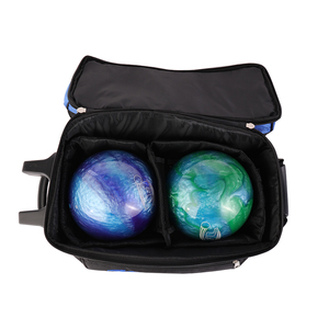 Directo de fábrica de los bolos bolsas de <span class=keywords><strong>deporte</strong></span> 2 funciones Bola de bola de bolos <span class=keywords><strong>bolsa</strong></span> con ruedas - Product Image 2