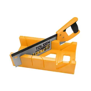 TOLSEN MITRE BOX WITH BACK SAW SET 31017