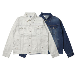 Nuova giacca Casual da uomo in cotone Denim <span class=keywords><strong>stile</strong></span> classico <span class=keywords><strong>abbigliamento</strong></span> di marca <span class=keywords><strong>maschile</strong></span> lavato Retro blu Jeans giacca Bomber - Product Image 3