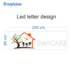 Lettres lumineuses <span class=keywords><strong>LED</strong></span>, enseignes en acrylique personnalisées, logo 3D, enseignes lumineuses <span class=keywords><strong>LED</strong></span> pour enseignes commerciales - Product Image 5