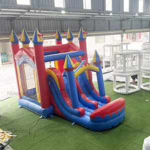 Commercial Moonwalk <b>Inflatable</b> Jumper Bouncer <b>Water</b> <b>Slide</b> Jumping House for Party <b>Inflatable</b> <b>Inflatable</b> Comb - Product Image 2