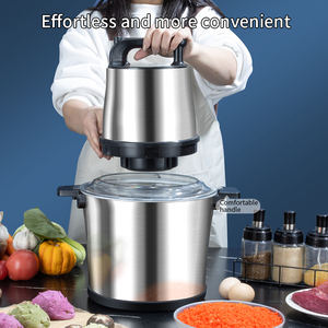 Stainless Steel Heavy Duty Vegetable 10L Commercial Kitchen Multipurpose Electric Food Processor High Speed - Product Image 6