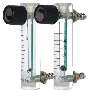 Acryl Ziekenhuis Rotameter 5lpm 10lpm Zuurstofstroom Meter Zuurstofdebietmeter - Product Image 2