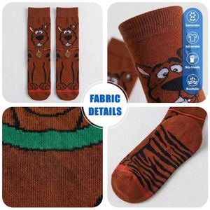 Chaussettes en coton de haute qualité à bas prix, chaussettes d'anime en gros, chaussettes amusantes à motifs de personnages de dessins animés pour hommes - Product Image 6