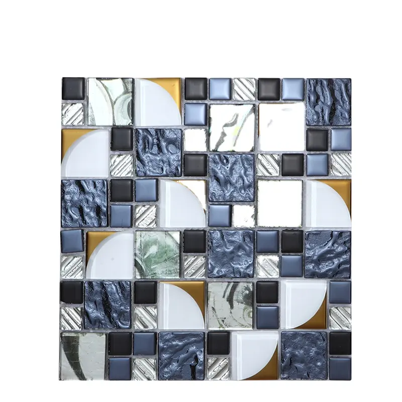 Platz beschichtung mix bild glas mosaik-fliesen für wand dekoration