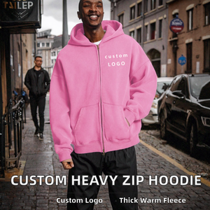 Sweat-shirts à capuche surdimensionnés pour hommes, personnalisés avec logo, en molleton épais 400 g/m², imprimés, style streetwear, vente en gros OEM de haute qualité - Product Image 2