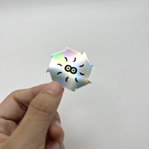 La pegatina de autoholograma de tamaño personalizado Imprime etiquetas adhesivas holográficas para embalaje - Product Image 5