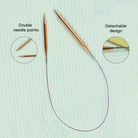 Juego de Agujas de Tejer Intercambiables y Ganchos de Crochet de 3.0-8.0 mm, Lisos y Pulidos, para Proyectos de Tejer a Mano