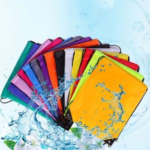 Hot Sale Wholesale Cheap Backpacks Custom Promotional Drawstring Sack Pack <b>Bag</b> Polyester Sports Draw <b>String</b> <b>Bags</b> - Product Image 2
