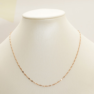 European American Minimalist Rose Gold Stainless Steel Clavicle Chain Geometric Design Daily Wear Unisex Fashion Body Chain - Product Image 2