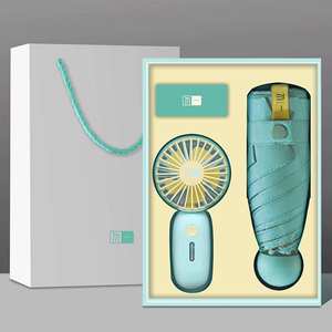 नए डिजाइन ग्रीष्मकालीन वेडिंग स्मारिका प्रोमो उपहार मिनी प्रशंसक और मेहमानों के लिए छाता उपहार - Product Image 4