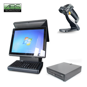 Caisse enregistreuse tactile 15,6 pouces de haute qualité en ABS, modèle <span class=keywords><strong>8000</strong></span>, avec processeur <span class=keywords><strong>Intel</strong></span> J1900, garantie 1 an, NFC et Wi-Fi, pour systèmes de point de vente - Product Image 5
