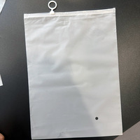 Sac de rangement à fermeture éclair pour vêtements, bijoux et sous-vêtements, givré, étanche, avec anneau de traction, pour classification et conservation