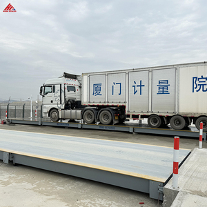 केडा स्केल भारी ड्यूटी ट्रक वजन वाले वाहनों के लिए 18 मीटर लंबाई 18 मीटर लंबा वाहन 100 टन वैगन वजन पैमाने - Product Image 4