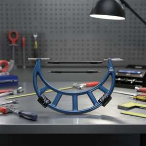 Take <b>Micrometer</b> With Interchangeable Rods Precision Measurement Tool - Product Image 3