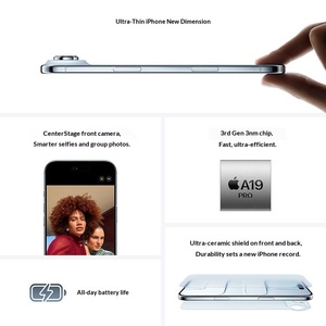 Teléfono Móvil Original Nuevo Barato al por Mayor, Marca 17 Air 5G, 128/256 GB, 8 GB de RAM, Desbloqueado, Sistema Operativo iOS, Deca Core, Pantalla de 120 Hz, Inglés - Product Image 5