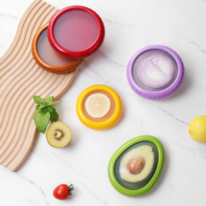 กล่องเก็บผลไม้ในตู้เย็นแบบปิดผนึก ช่วยรักษาความสดของผัก อะโวคาโด มะนาว ตัวจัดระเบียบตู้เย็น - Product Image 3