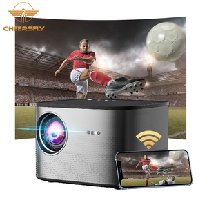 Trung quốc giá F18 xách tay mini đa phương tiện chiếu không dây Mini Chiếu Đen <span class=keywords><strong>Android</strong></span> 10.0 tự động tập trung rạp hát tại nhà máy chiếu - Product Image 1