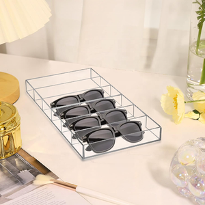 Organisateur de lunettes de soleil étui de rangement transparent pour lunettes plateau d'affichage de lunettes en acrylique - Product Image 4