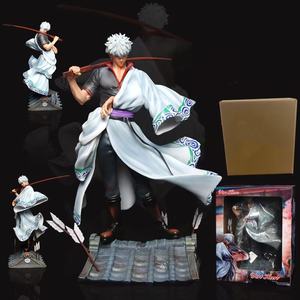 กินทามะ ซากาตะ กินโทกิ ฟิกเกอร์อนิเมะ ฉากต่อสู้บนดาดฟ้า ไวท์ ยากชา ของสะสม ของเล่นสุดฮิต ของขวัญ ตกแต่งโต๊ะทำงาน - Product Image 6