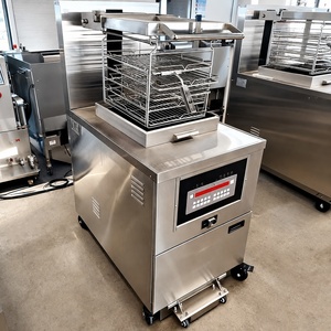 Freidora de Pollo a Presión Eléctrica/a Gas Automática de Gran Capacidad (45L) Tipo <span class=keywords><strong>Broaster</strong></span> para Uso Comercial, Marca KFC, con Computadora, 90-190 ℃ - Product Image 5