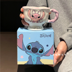 Tazza in Ceramica con Manico a Forma di Cartone Animato, Tazza Personalizzata <span class=keywords><strong>per</strong></span> Caffè e Latte, <span class=keywords><strong>per</strong></span> <span class=keywords><strong>Ufficio</strong></span>, Casa e Regalo - Product Image 2