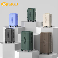 Koper MGOB Custom Manufacturer dengan Kunci TAS, Koper Keras PC, Koper Troli, Ukuran 20, 26, 30 Inch, Tas Koper Hardside