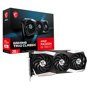 Tarjeta Gráfica para Juegos MSI AMD Radeon <span class=keywords><strong>RX</strong></span> <span class=keywords><strong>7900</strong></span> <span class=keywords><strong>XT</strong></span> GAMING TRIO CLASSIC 20G con Memoria GDDR6X de 20 GB Compatible con Ryzen 9 7950X3D - Product Image 1