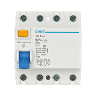 Disjoncteur différentiel Chint NL1-63 2P RCCB IEC/EN 61008-1 Protection contre les courants résiduels 25A-100A 6kA Capacité de coupure 230V/400V 50/60Hz