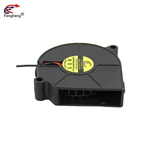 Không khí Blower Quạt làm mát 12Volt PWM DC không thấm nước IP68 không chổi than Turbo Fan 6015 quạt ly tâm cánh quạt