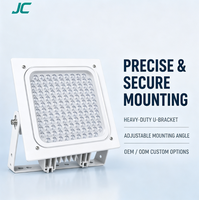 Projecteur LED étanche IP65 avec support réglable pour extérieur, jardin et stade