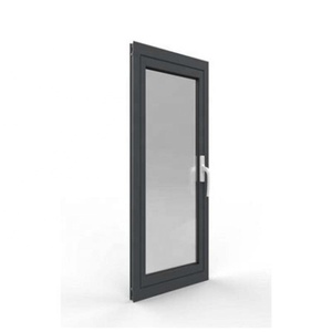 Fenêtre à battants en aluminium noir SJUMBO, design moderne de fenêtre française, triple vitrage, anti-effraction, anti-ouragan - Product Image 6