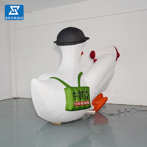 Mascotte publicitaire gonflable personnalisée Canard d'<span class=keywords><strong>oie</strong></span> Décoration publicitaire Sculpture <span class=keywords><strong>de</strong></span> mascotte gonflable - Product Image 5