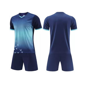 Toptan çabuk kuruyan erkek ve kız eğitim öğrenciler için futbol formaları futbol takım elbise oyunları formaları - Product Image 6