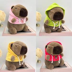 Peluche personnalisable Capybara en coton PP, 8 pouces, pour machine à griffes, douce, de fabrication industrielle, motif dessin animé, durable - Product Image 6