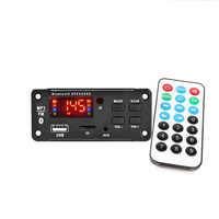 2*20W amplificador MP3/WMA FM Radio Blue tooth 5,0 USB reproductor de coche placa decodificadora