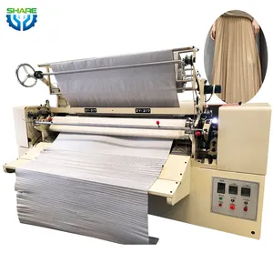 Multi funcional tecido rotativo plissando máquina para Smocking plissador vestuário saias plissando máquina
