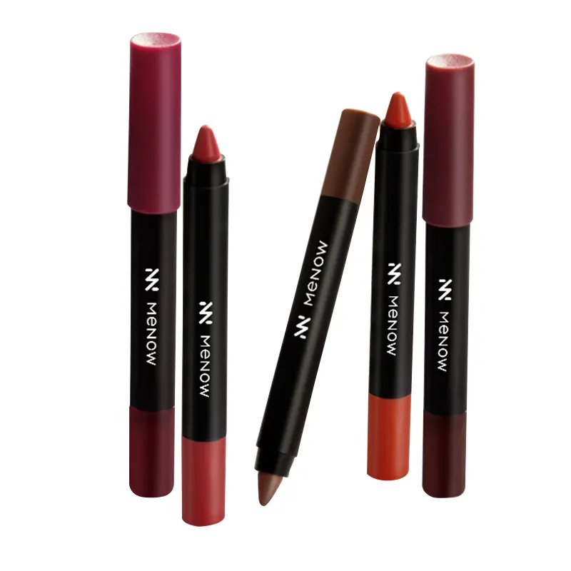 Menow LS02 Soft Touch Ultra-matte Long Lasting Kissproof Lipstick Pencil Color Lipstick Makeup Lady's Lips Beauty Makeup