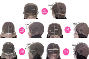 วิกผมหน้าผากลูกไม้แบบเต็มศีรษะทรงผมสั้นตรงพร้อมหน้าม้า 8 นิ้ว สำหรับผู้ชาย - Product Image 5