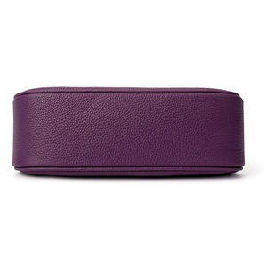 Bolsos de diseño de cuero genuino para mujer de alta calidad bolsos italianos para mujer bolso de <span class=keywords><strong>color</strong></span> púrpura - Product Image 5