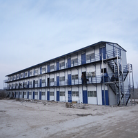 Maison préfabriquée modulaire de type K, portable, fabriquée en Chine, à faible coût, pour chantier, construction préfabriquée, bâtiment modulaire économique, ignifuge