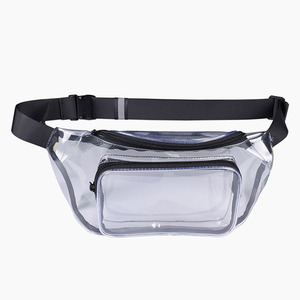 Sacs banane en coton biologique pour téléphone XL, sacs de ceinture personnalisables, sacs banane pour enseignants, sac bandoulière à 3 fermetures éclair - Product Image 1