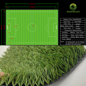 Miễn phí Mẫu infilling bóng đá cỏ nhân tạo Turf cho sân bóng đá - Product Image 1