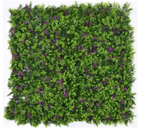 Mur végétal artificiel en plastique, mur de fleurs, résistant aux UV, écologique, décoration intérieure et extérieure
