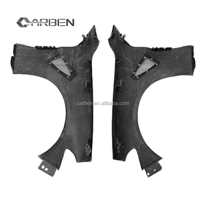 Nuovi Parafanghi Anteriori in Fibra di Carbonio Stile GTAm per <span class=keywords><strong>Alfa</strong></span> Romeo Giulia. Aggiornamento Facelift di Alta Qualità Bolt-On Forgiato a Nido d'Ape - Product Image 6