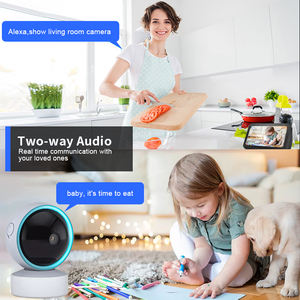 2Mp 3Mp 5Mp डिजिटल बच्चे की निगरानी कैमरा ट्रैकिंग गति डिटेक्टर स्मार्ट वीडियो नानी कैम Babyphone पालतू शिशु बच्चों निगरानी के लिए - Product Image 4